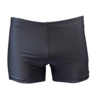 ZIKA SQUARE LEG SWIM SHORTS BLACK
