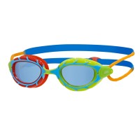 ZOGGS GOGGLES PREDATOR JUNIOR  GREEN&ORANGE/RED&BLUE/CLEAR